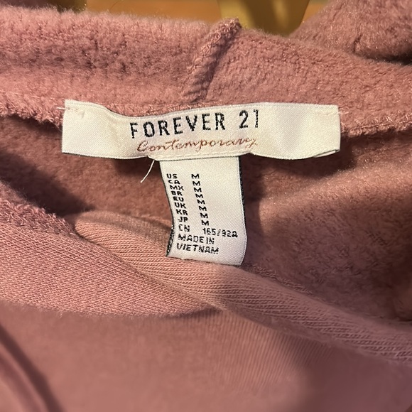 Forever 21 Contemporary Hoodie Size M - Picture 2 of 5
